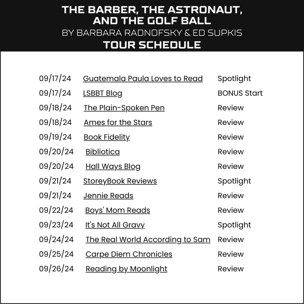 03 The Barber, The Astronaut, and the Golf Ball Tour Schedule