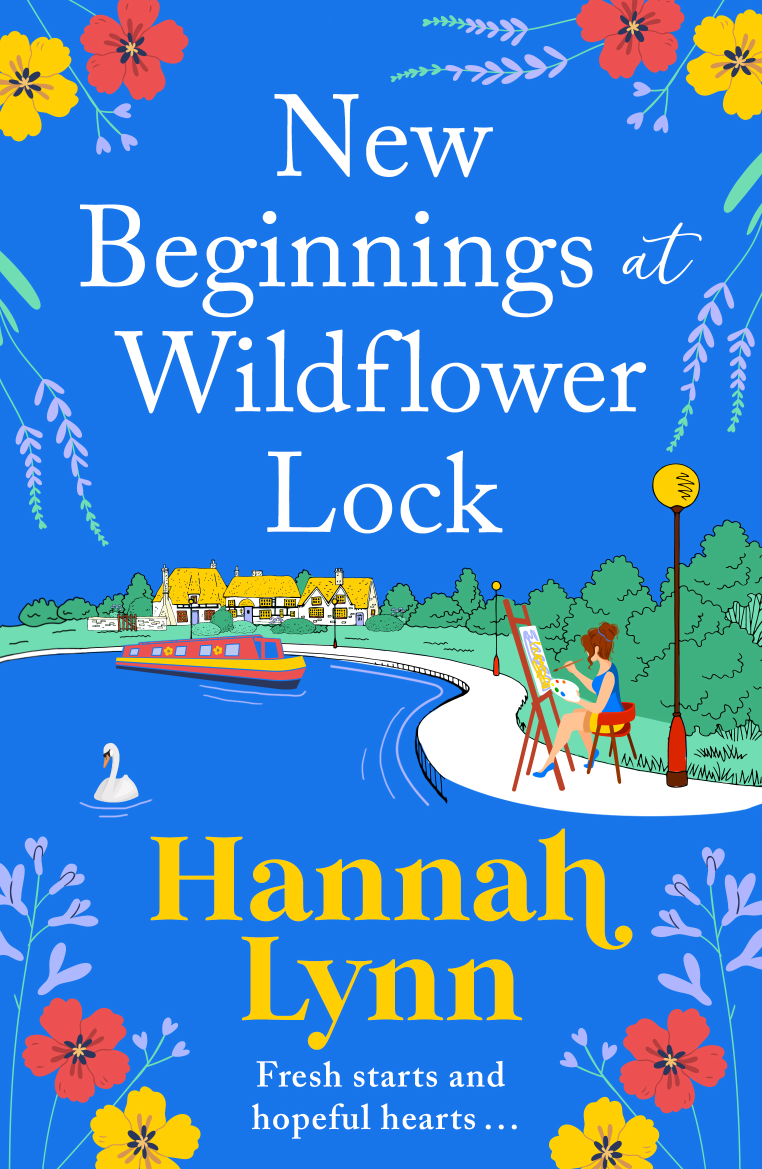 book-review-new-beginnings-at-wildflower-lock-by-hannah-lynn-bibliotica